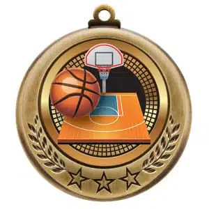stock basketball medals