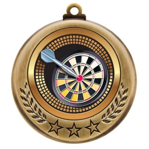 dart tournament medals