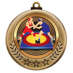 wrestling medals