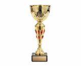 red and gold economy cup