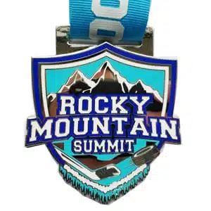 Rocky Mountain Summit Custom medal