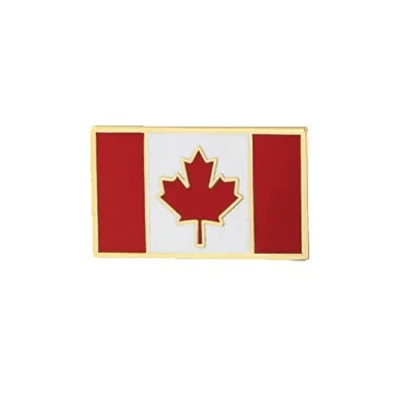 Canada Flag pin, hard enamel