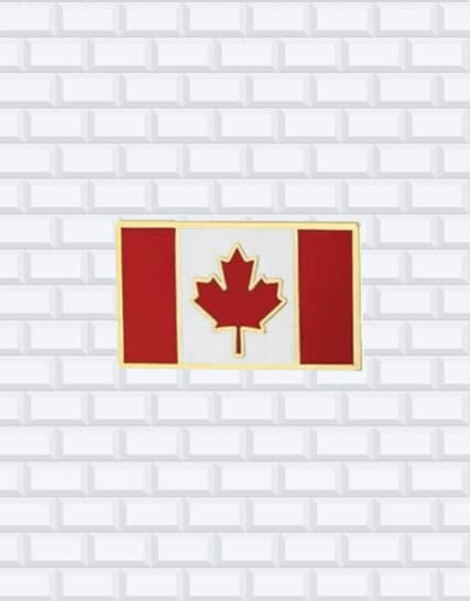 Badge émail/pin's CANADA FLAG 
