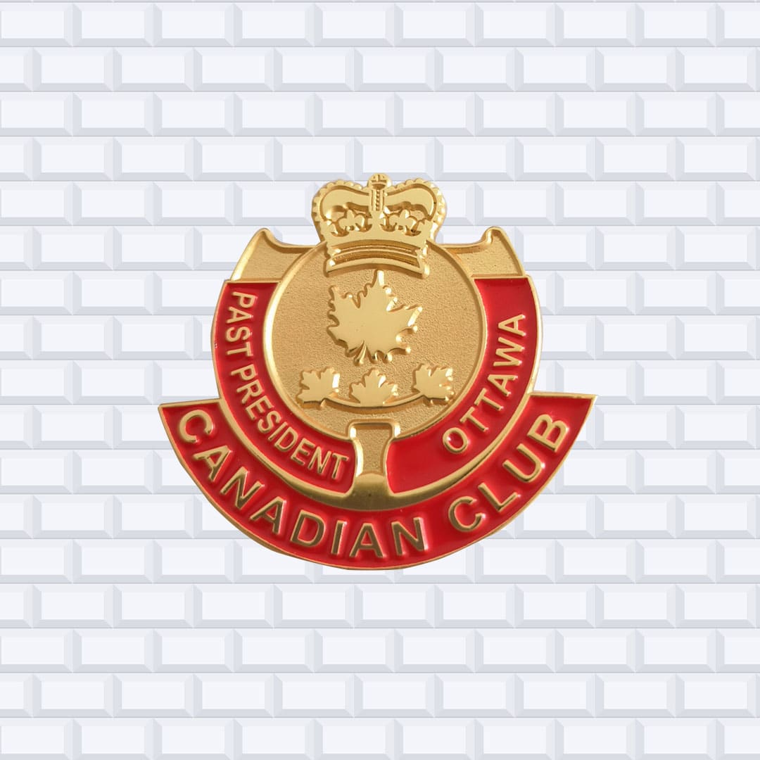 canadian club ottawa past presidents pin