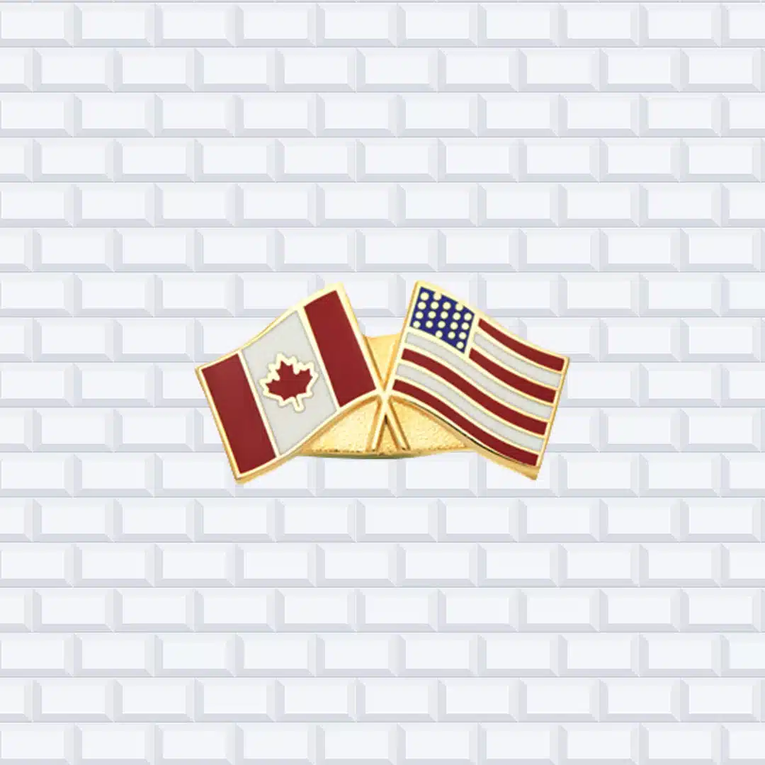 Canada USA Flag